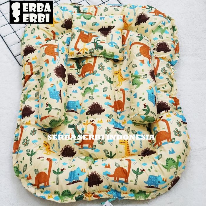 KASUR BAYI JUMBO/KASUR BAYI SET/TEMPAT TIDUR BAYI bantal empuk  perlengkapan  guling Bayi Baru lahir