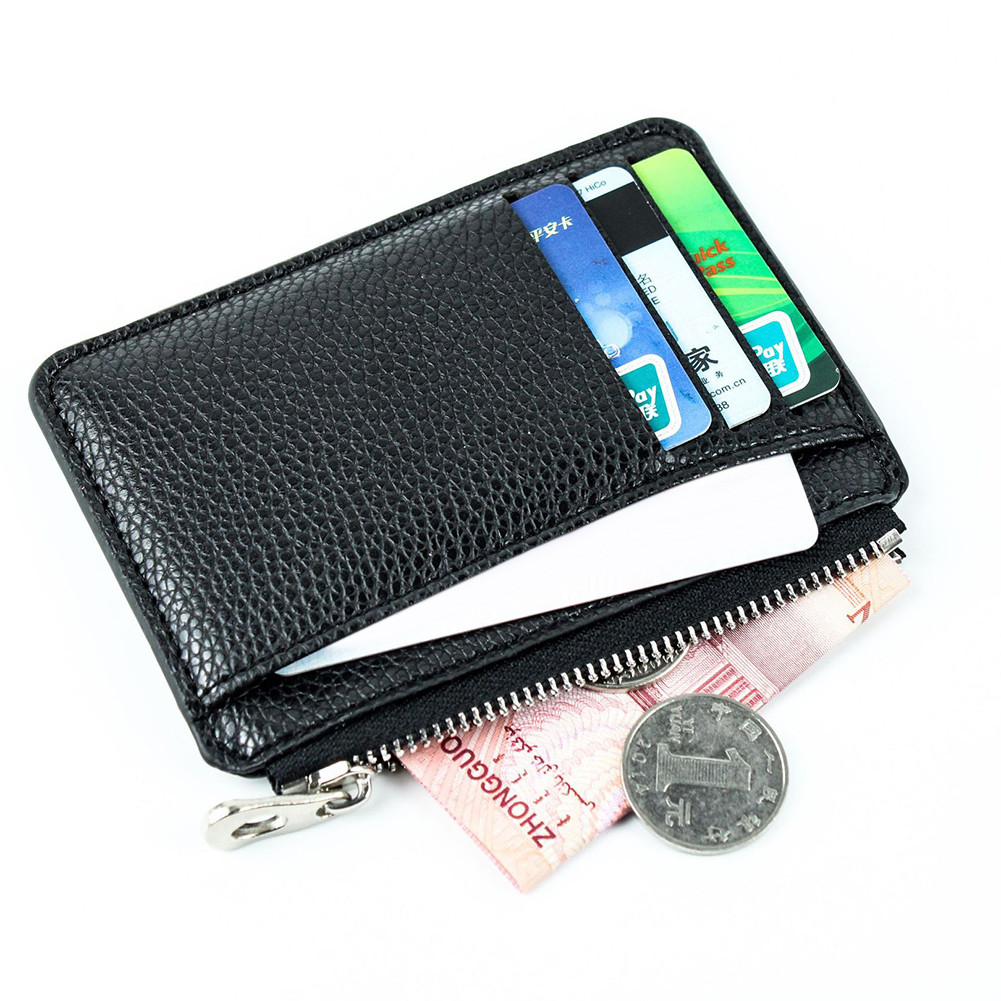 

Litchi Texture Passport Card ID Holder Wallet RFID Blocking Travel Casual Document Organizer Pouch Multifunctional pu Cover