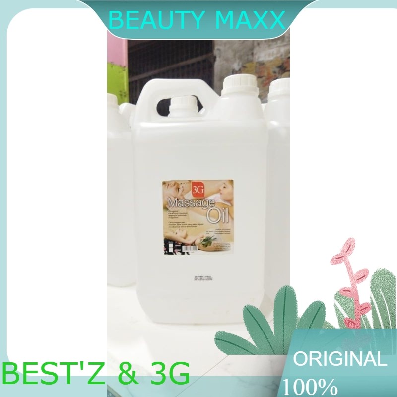 ✨Minyak Urut ✨ Massage Oil 3G 5L,3G Massage Oil Minyak Pijat Spa 5 Liter Aroma Relax TRF01