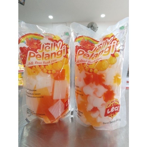 

GWP - Jelly Pelangi / Jelly Rasa Buah Leci 500 Gram