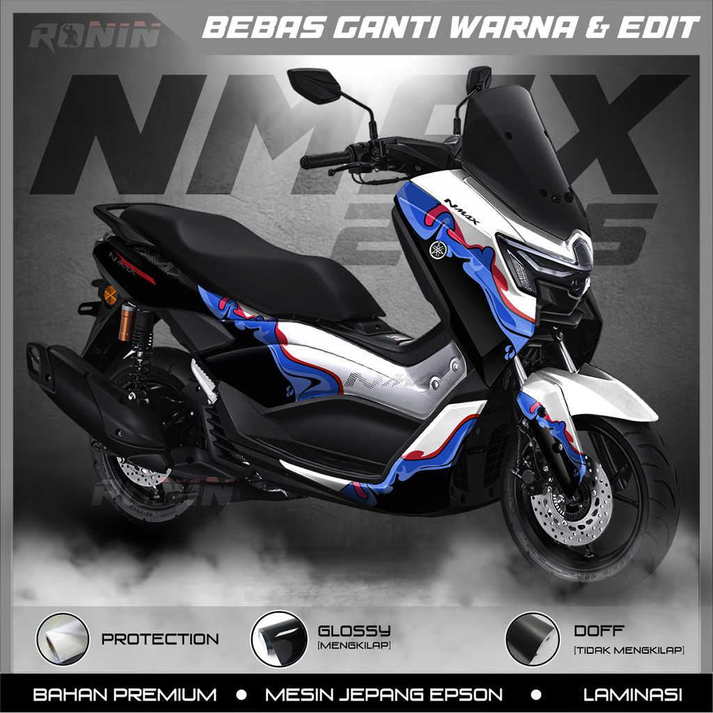 (COD) STICKER DECAL STIKER FULL BODY NEW NMAX 2025 NMAX TURBO MOTIF FUNNY (BISA CUSTOM)