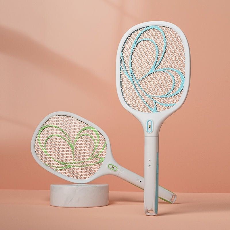 Raket Nyamuk Kabel Pembasmi Nyamuk Aoki Dengan Lampu LED Insect Killer Aoki AK 886D 886