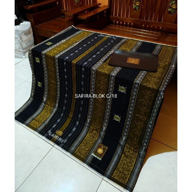 (PROMO)SARUNG LAMIRI TR JAGUAR SONGKET // LAMIRI TSE // Siap seragam