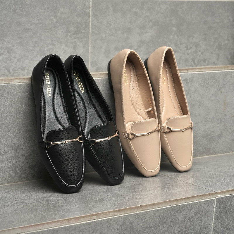 BS37SS Peter Keiza Sepatu Loafers Moccasin Wanita ZN 20-08