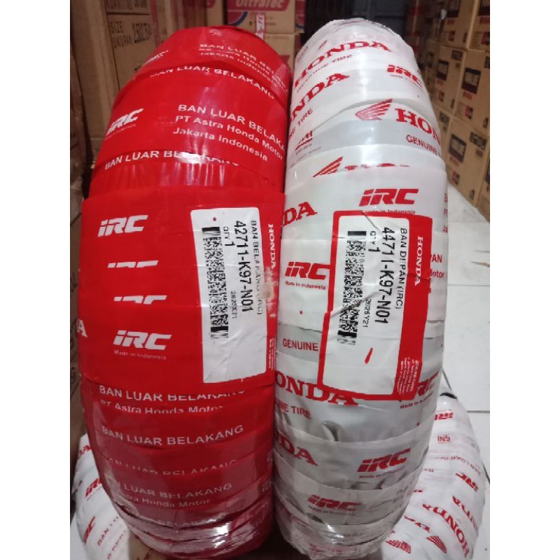 (HB) BAN LUAR DEPAN BELAKANG TUBLES TUBELES HONDA FEDERAL AHM K97 K2S PCX 150 VARIO 160 ORIGINAL ORI