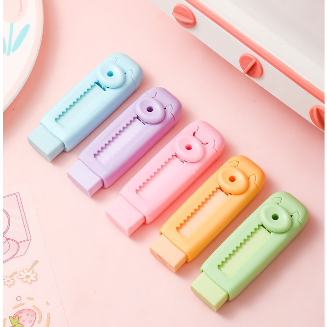 

PENGHAPUS PENSIL MEKANIK POLOS DAN SANRIO / PENGHAPUS PENSIL MEKANIK WARNA PASTEL / PENGHAPUS PANJANG 5CM
