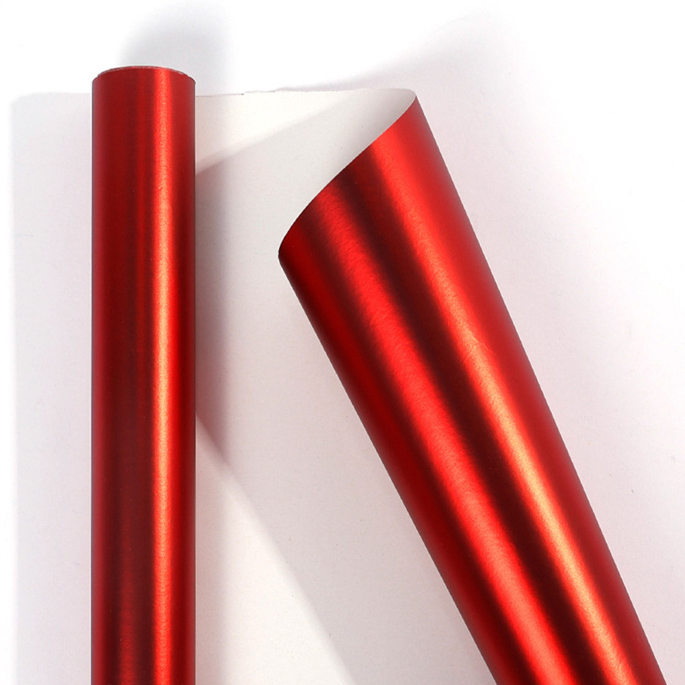 

3m*43cm Matte Red Wrapping Paper Tree Packaging Gift Wrapping Paper Gift Paper Suitable for Birthdays and Festivals