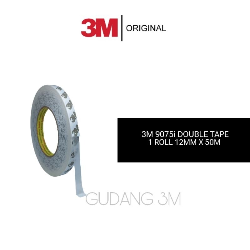 

JAMIN MURAH !!!9075i/ 7385C DOUBLE TAPE 3M ABU-ABU 12mm x 50M ORIGINAL(BISA LANGSUNG ORDER)