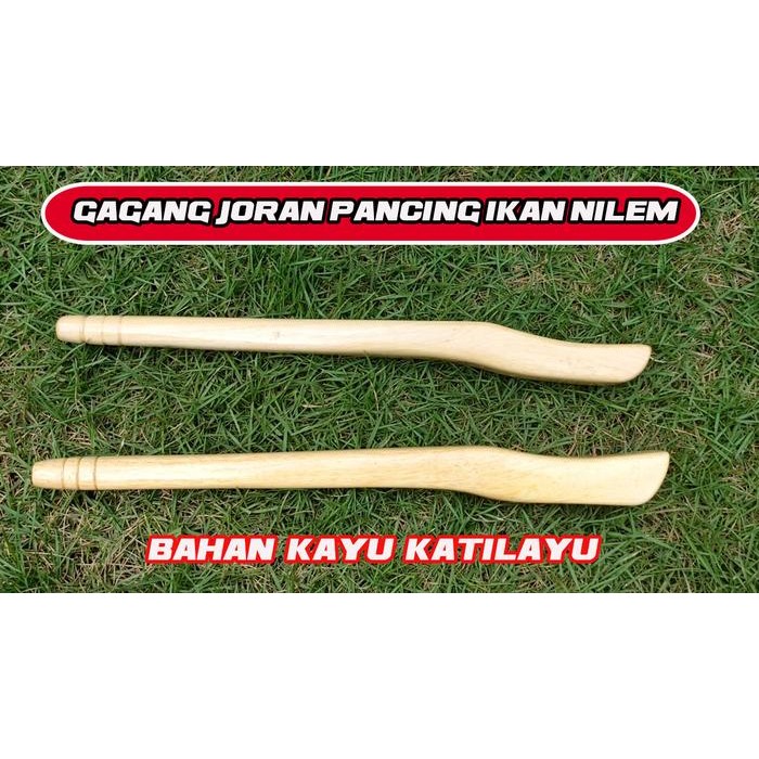 Gagang Joran Pancing Ikan Nilem Bahan Kayu Katilayu mcw7
