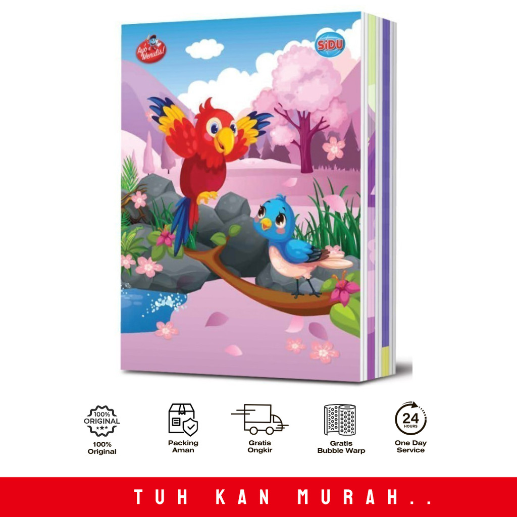 

SIDU BUKU TULIS 58 LEMBAR 1PACK