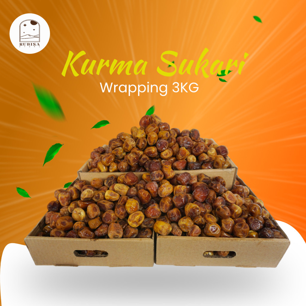 

Kurma Sukari wraping 3KG - Sukari Fresh
