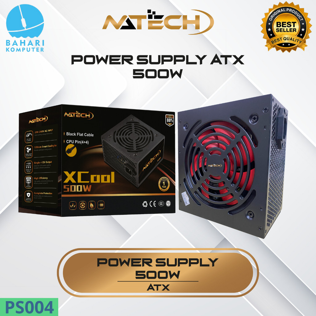 PSU Natech XCool 500Watt | PSU 500W