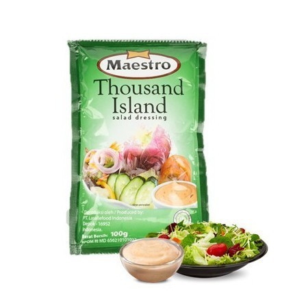 

MAESTRO Thousand Island Salad Dressing - mayonaise Pouch 100g