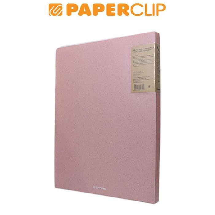 

CLEAR HOLDER A4 SWORLD ECOLOGY SERIES DB3121 20P PINK