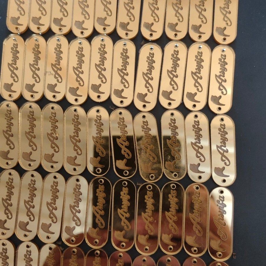 

Label Akrilik Label Hijab Jilbab Termurah - 1x3,5 cm