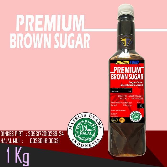 

1kg Brown Sugar Cair Premium JF