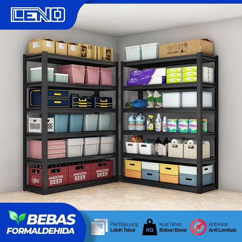 

Rak gudang rak barang rak susun serbaguna rak susun besi rak besi susun 5 tingkat rak besi siku