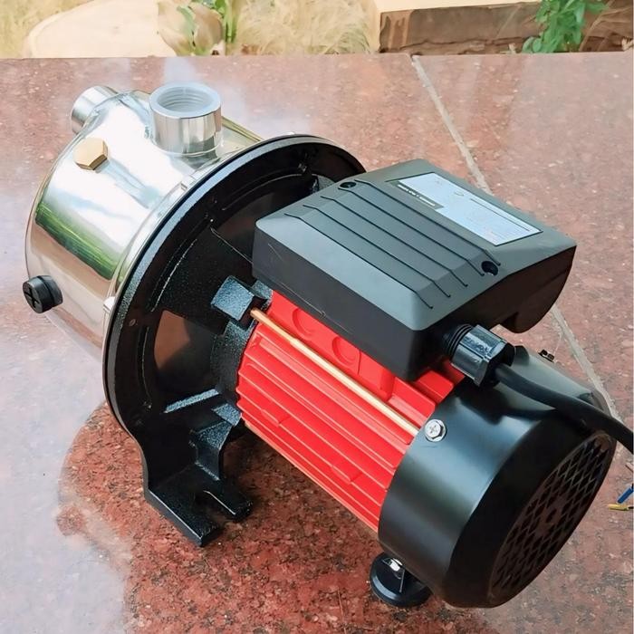 MAXPUMP SJ-120s Mesin Pompa Air Semi Jet Pump Stainless Tank Pompa Air SS Tanpa Tabung / semi Jet Po