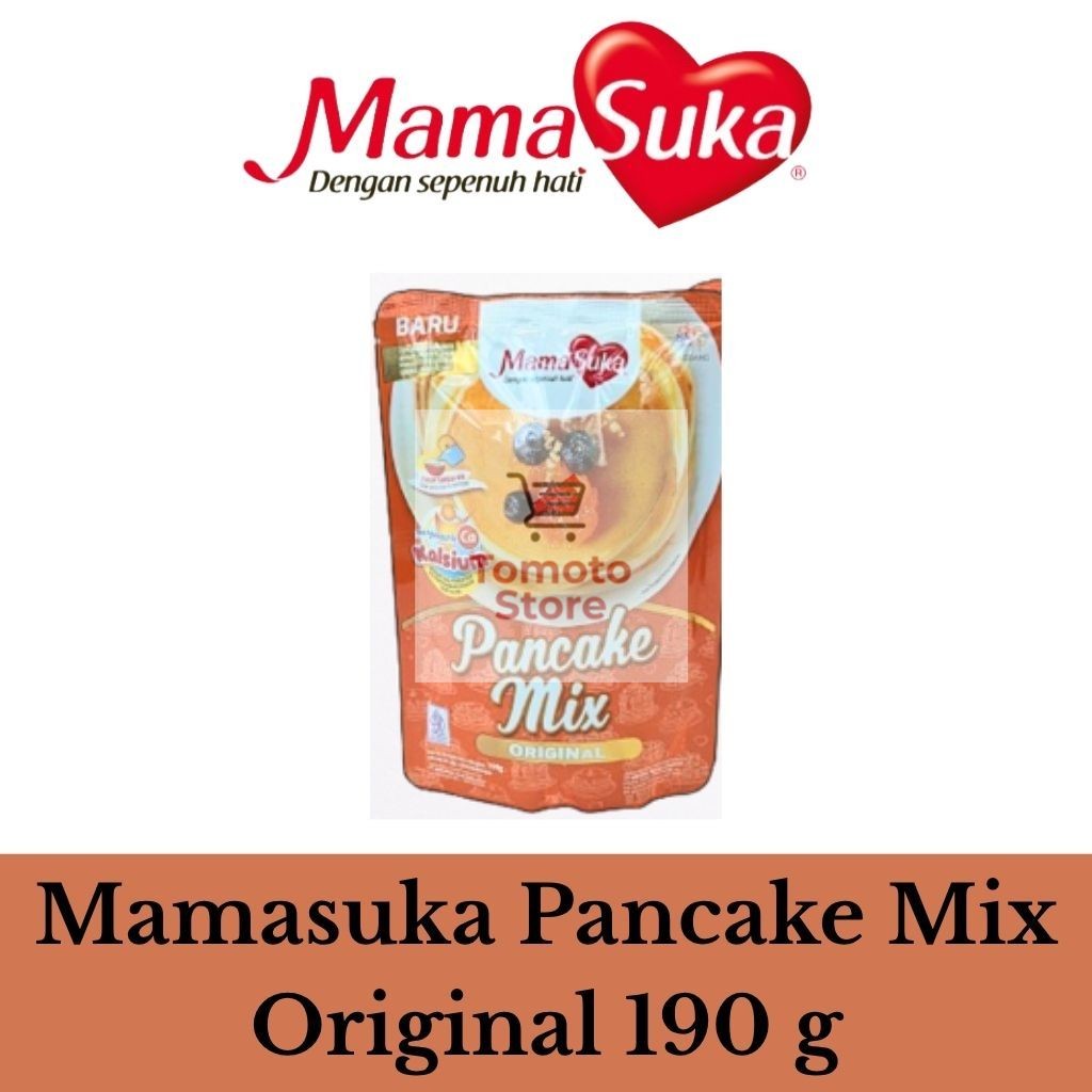 

✨ TOMOTOSTORE ✨ MAMASUKA Pancake Mix Original 190 gr