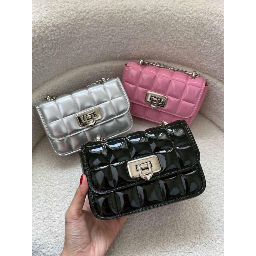 Tas Wanita Selempang Rantai Terbaru Elegan Sling Bag Chain CK1023