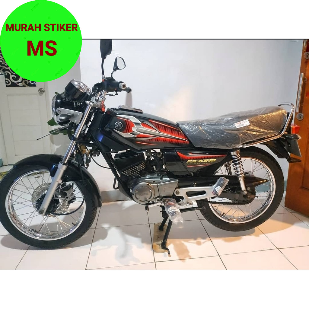 Striping rx king 2007 tangki hitam merah