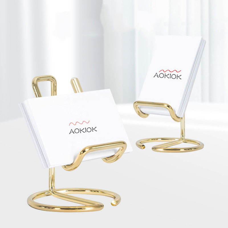 Business Card Holder Desktop Business Card Holder Sign Holder Display Stand Business Card Storage BQ