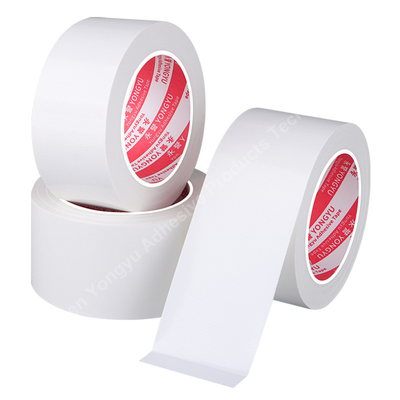 

White pipeline tape industrial grade, waterproof, UV resistant, suitable for handicrafts, home decoration, and maintenance