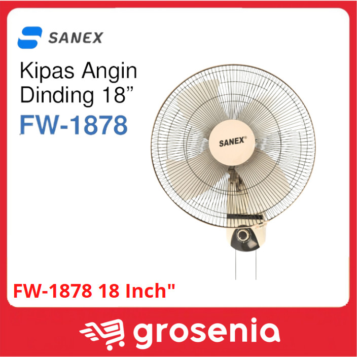 SANEX Kipas Dinding Sanex FW 1878