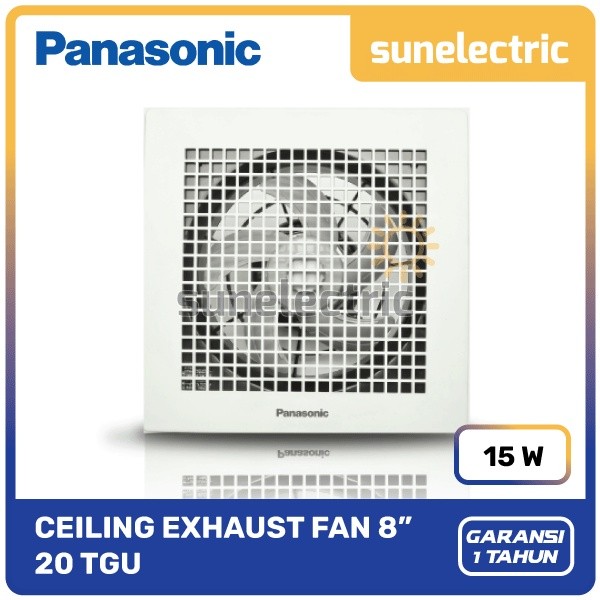 Panasonic FV-20 TGU Ceiling Exhaust Fan 8 inch / 8" / 20 cm FV 20 TGU / 20-TGU / 20TGU
