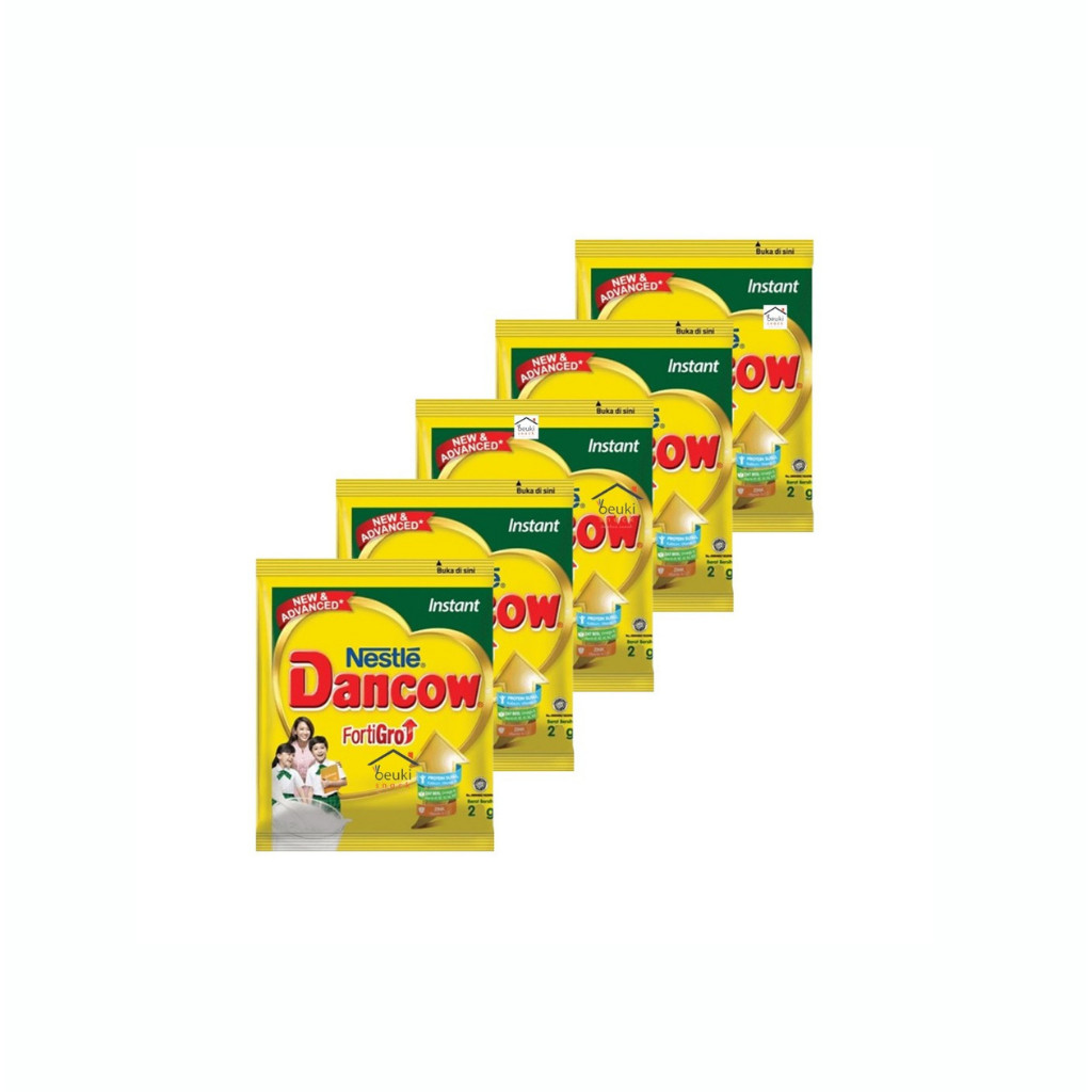 

Susu Dancow FortiGro Vanilla Saset 26gr Renteng 1 Renceng 10 Sachet