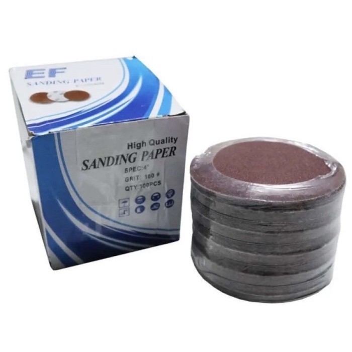 Amplas Bulat  4 inch