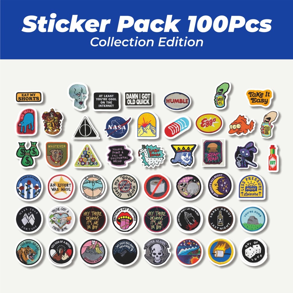 

Hot Stiker Patch V13 Lucu Anti Air Stikers Berperekat Waterproof Sticker Decal Buat Motor Helm Buku Journal Koper Casing HP Laptop Botol Minum