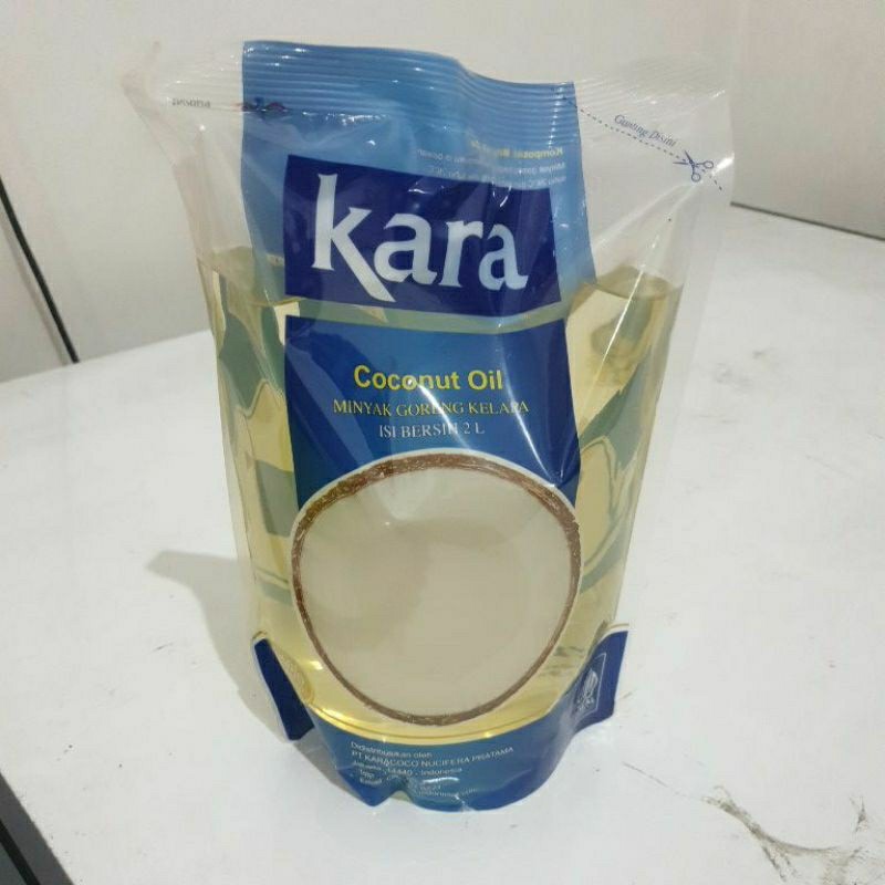 

Kara Minyak Goreng Kelapa 2 liter Kemasan Pouch