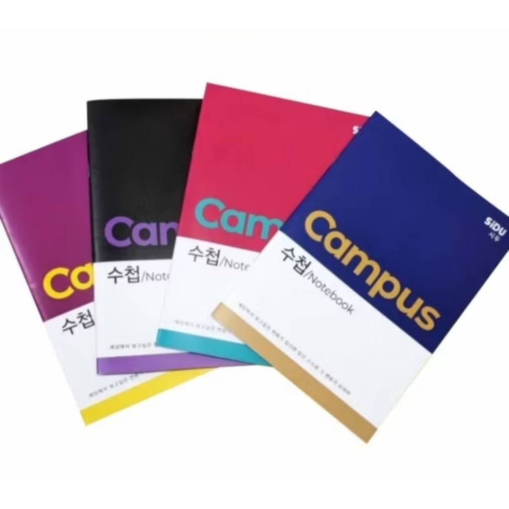 

(PACK) Buku Tulis Sidu Campus BOXY KOREA isi 36 Lembar (MIN. ORDER 2 PACK)