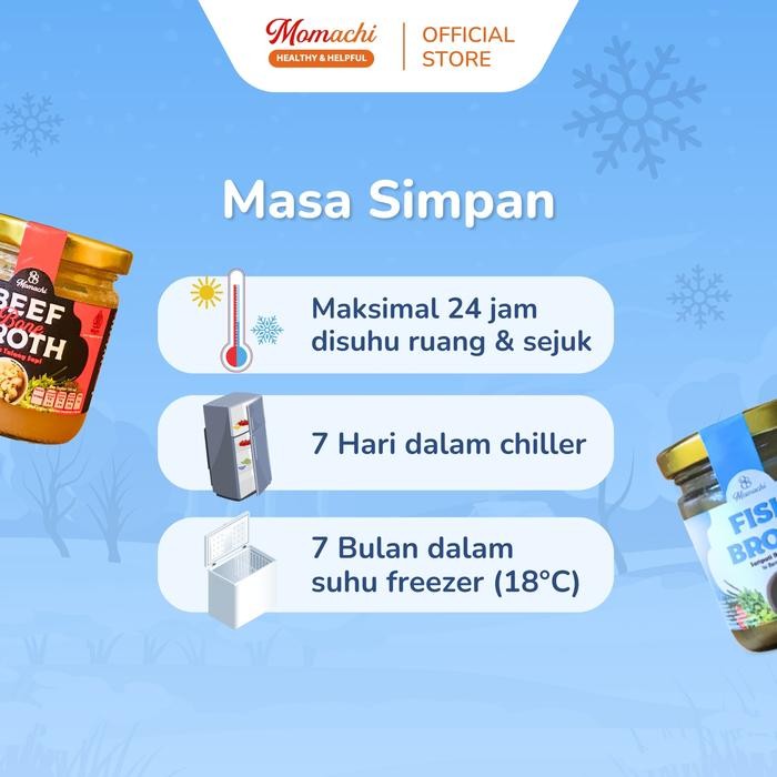 

Promo Momachi Bone Broth Beef 260ml - Dengan lemak