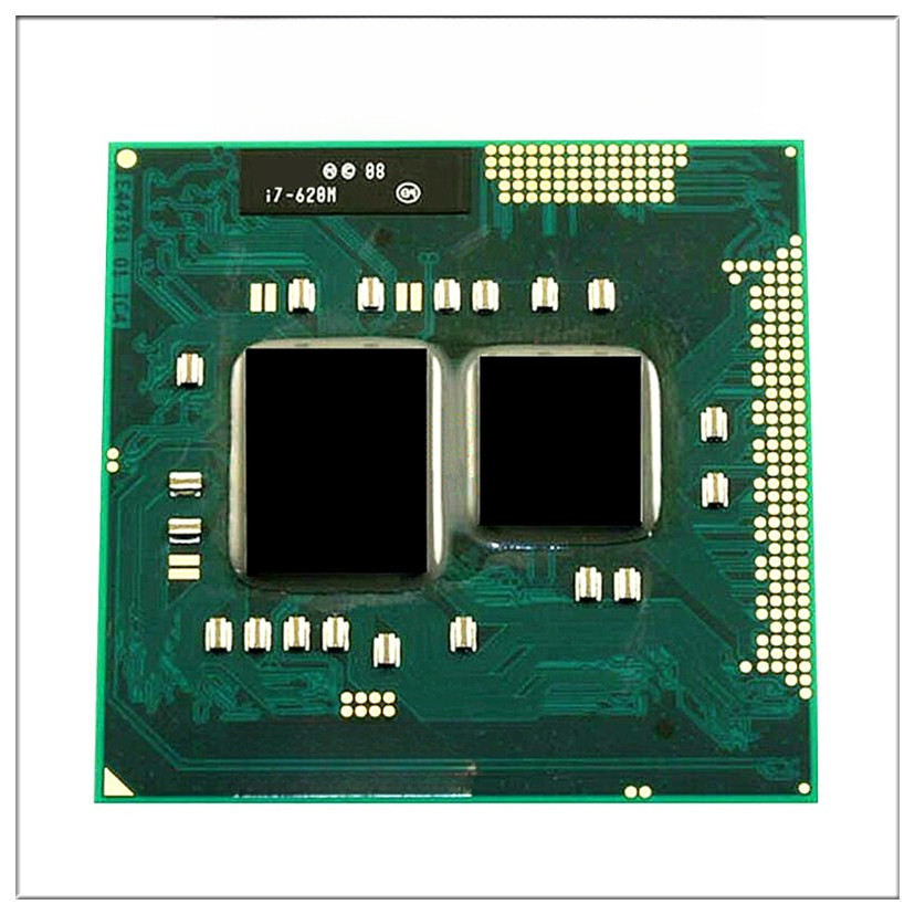 Core i7-620M i7 620M SLBTQ SLBPD 2.6 GHz Dual-Core Quad-Thread CPU Processor 4M 35W Socket G1 / rPGA