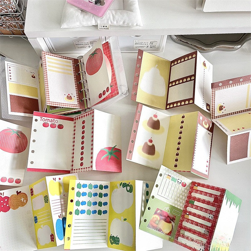 

[HARU] Tomato Series Juminocore M5 Binder Papers Kertas ukuran Binder M5