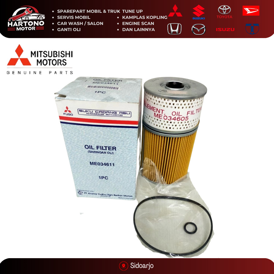 ASLI Filter Oli Mitsubishi FUSO FM215 FM517 ME034611