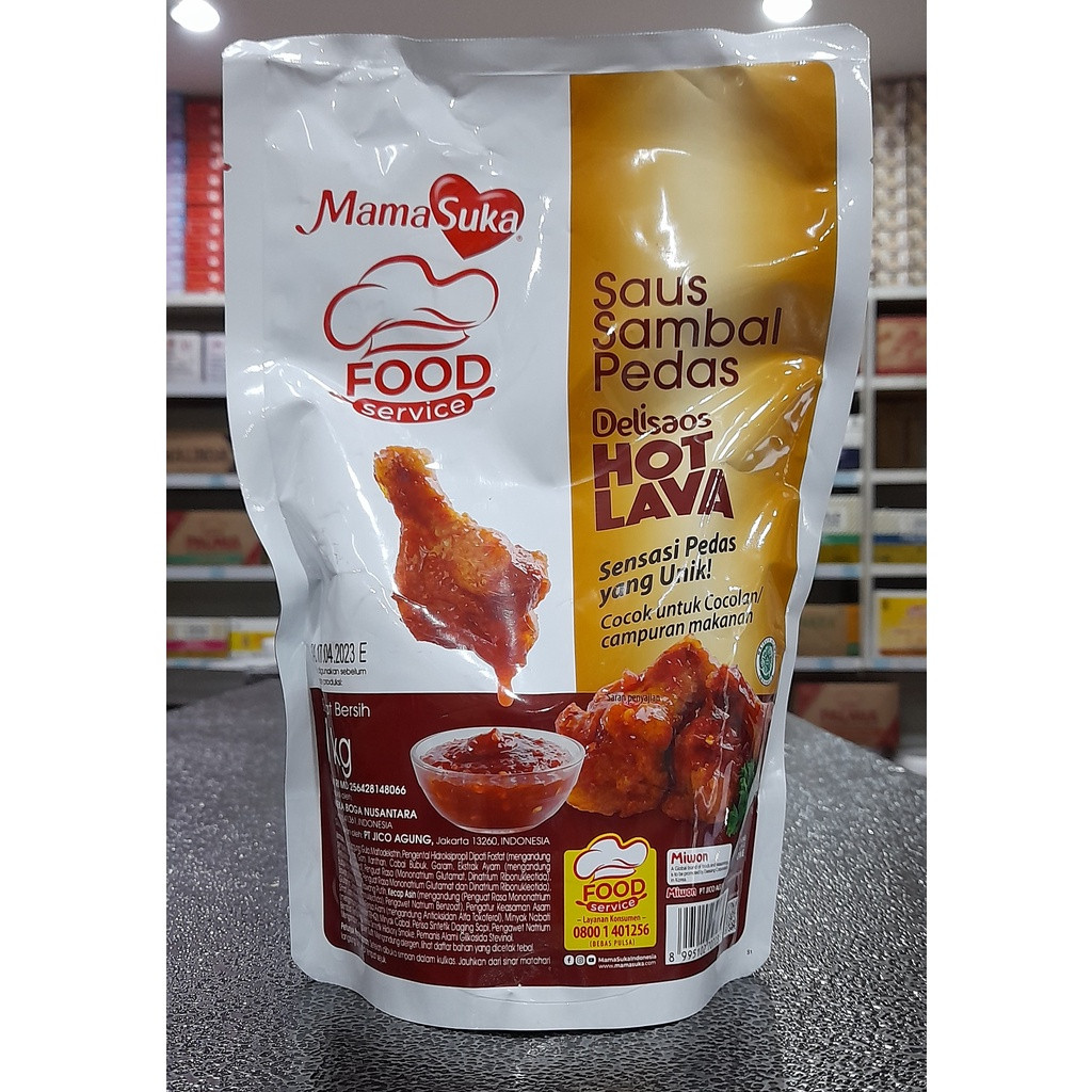 

MAMASUKA DELISAOS HOT LAVA 1 KG