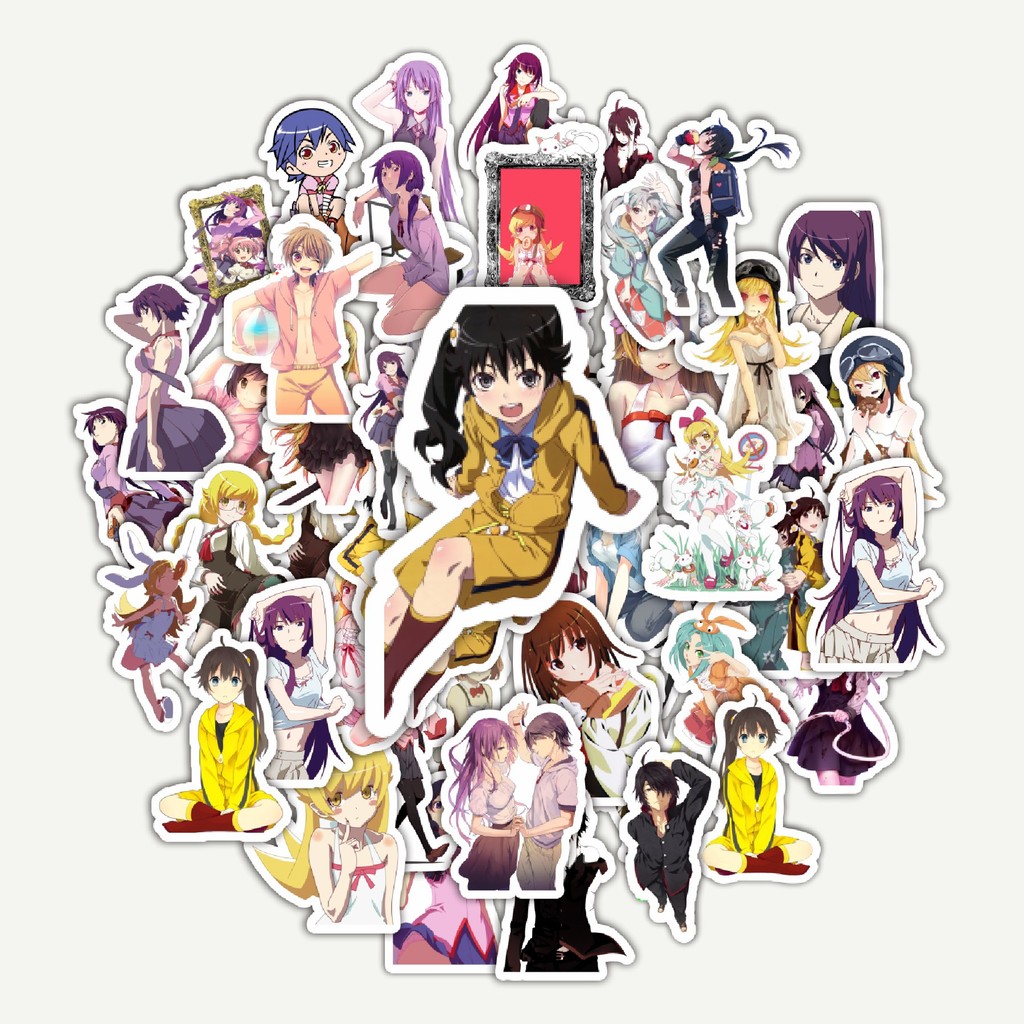 

Sticker Pack Stiker Game Series Monogatari Karakter Mix 2 | Sticker TUMBLR | Stiker LAPTOP KOPER HELM