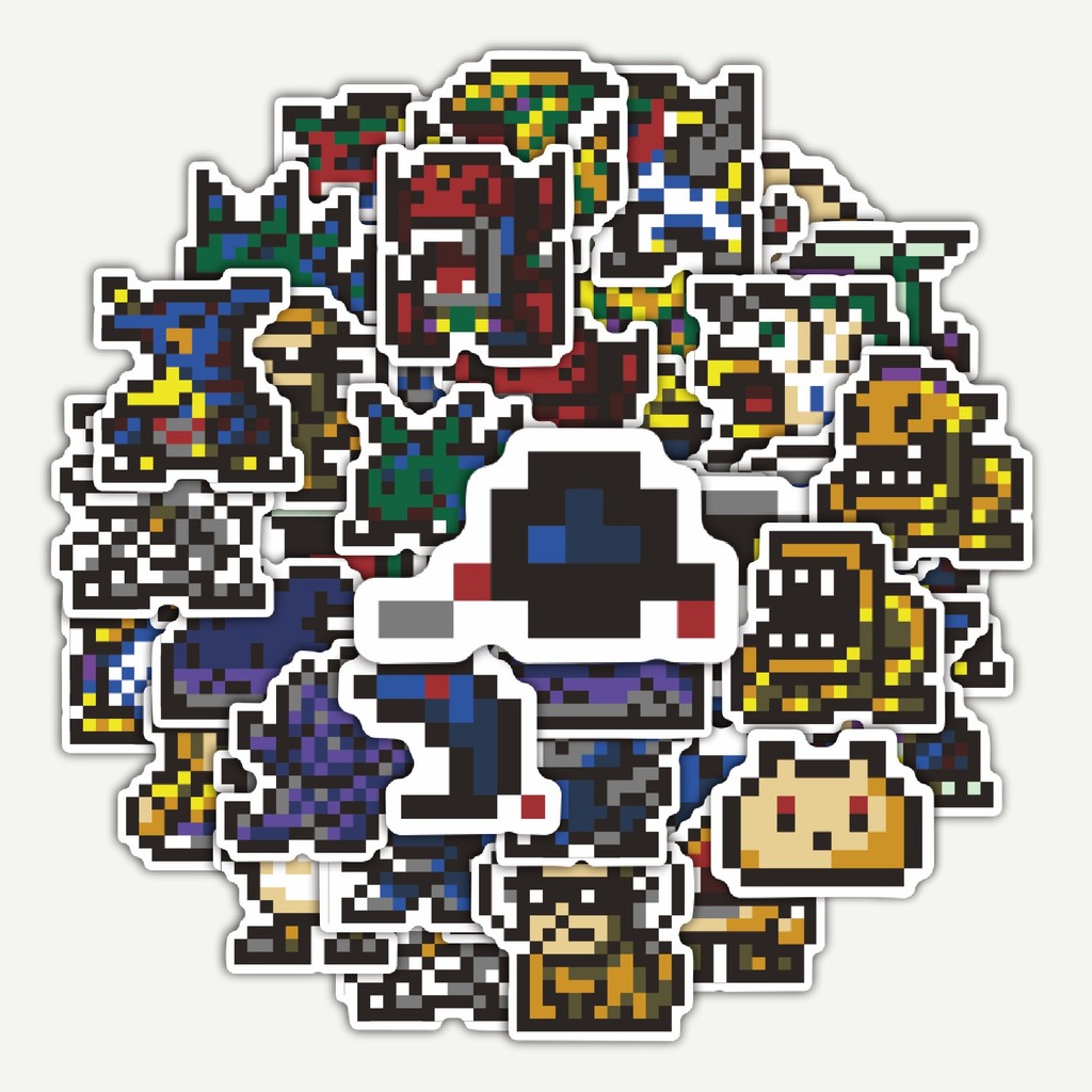 

Sticker Pack Stiker Pixel Digimon V11 | Sticker TUMBLR | Stiker LAPTOP KOPER HELM