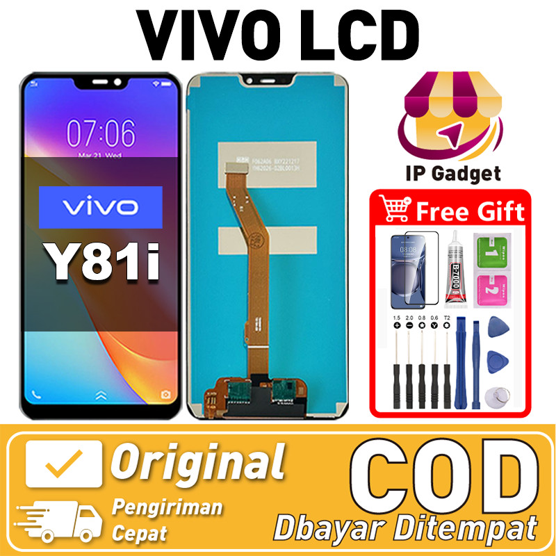 ORI FOR LCD VIVO Y81i Fullset Original LCD HP VIVO Y81i Asli Touchscreen Layar Sentuh HP COD
