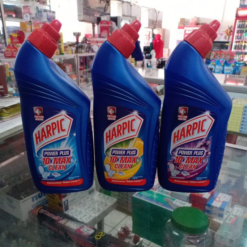 Harpic Power Plus 10x Max Clean Pembersih Toilet 450ml