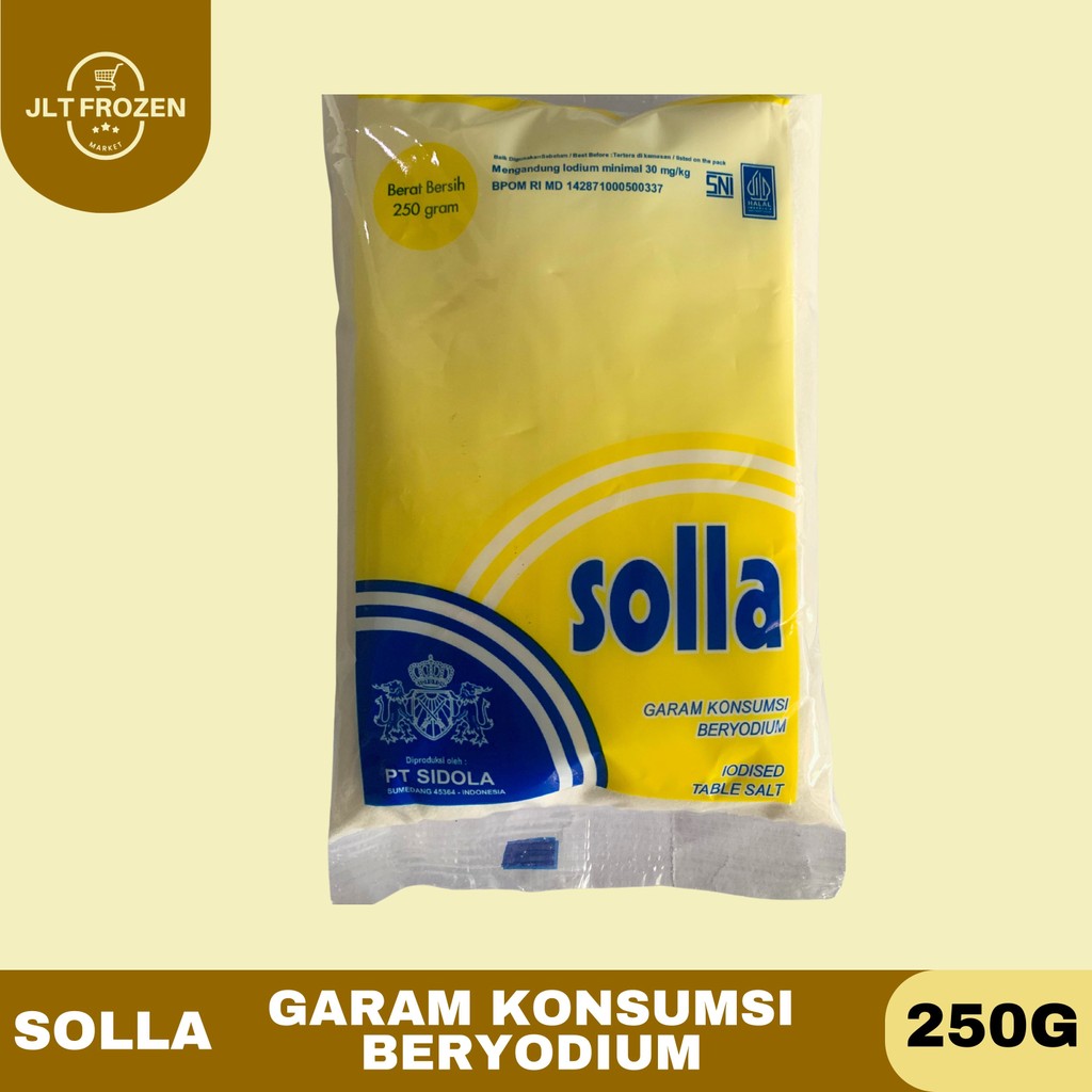 

Solla Garam Konsumsi Beryodium / Garam Dapur / Garam Masak