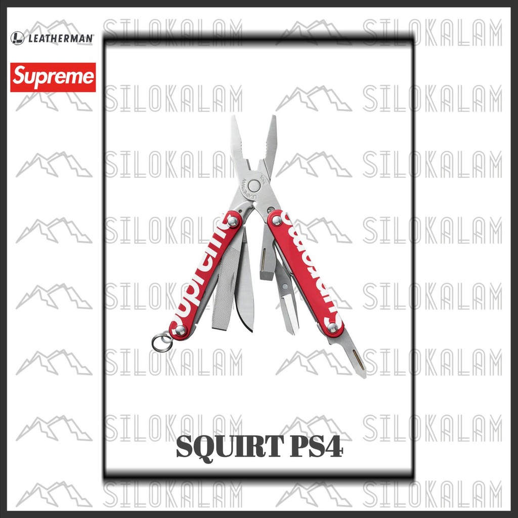 SUPREME LEATHERMAN SQUIRT PS4 MULTITOOLS ORIGINAL not oht micra bond