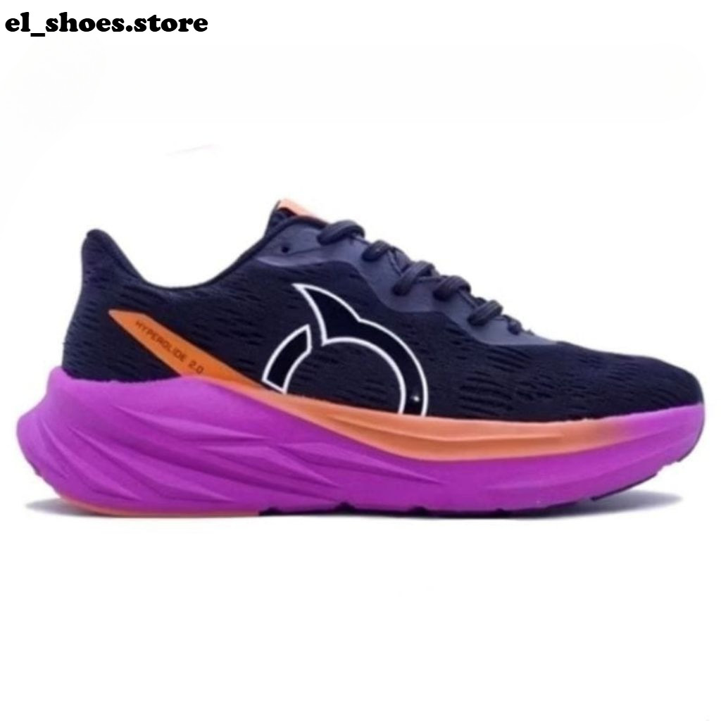 Sepatu Running Hyperglide 2.0 hitam ungu Wave SE Ouriginal Ortuse - Pria dan Wanita - Shoes Outdoor