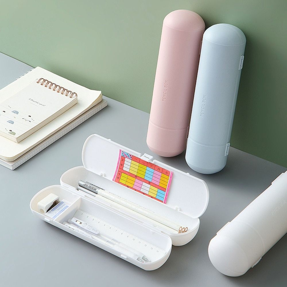 

Durable Mini Pencil Case Cute Simple Pencil Pouch Waterproof Portable Stationery Storage Bag Student