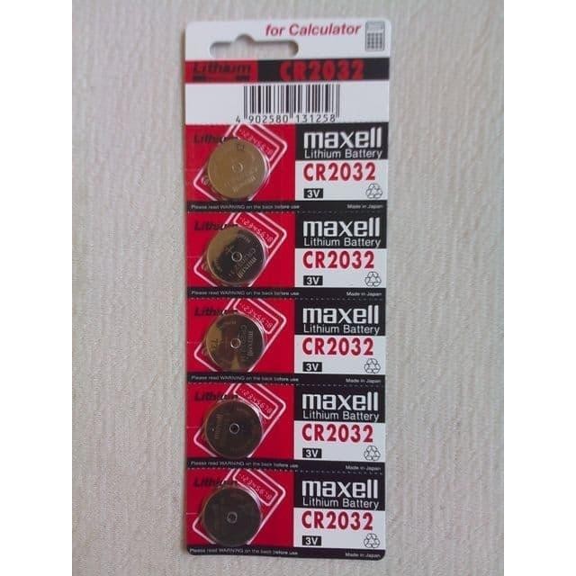 Battery CMOS / Batre CMOS / Baterai CMOS Maxell CR2032