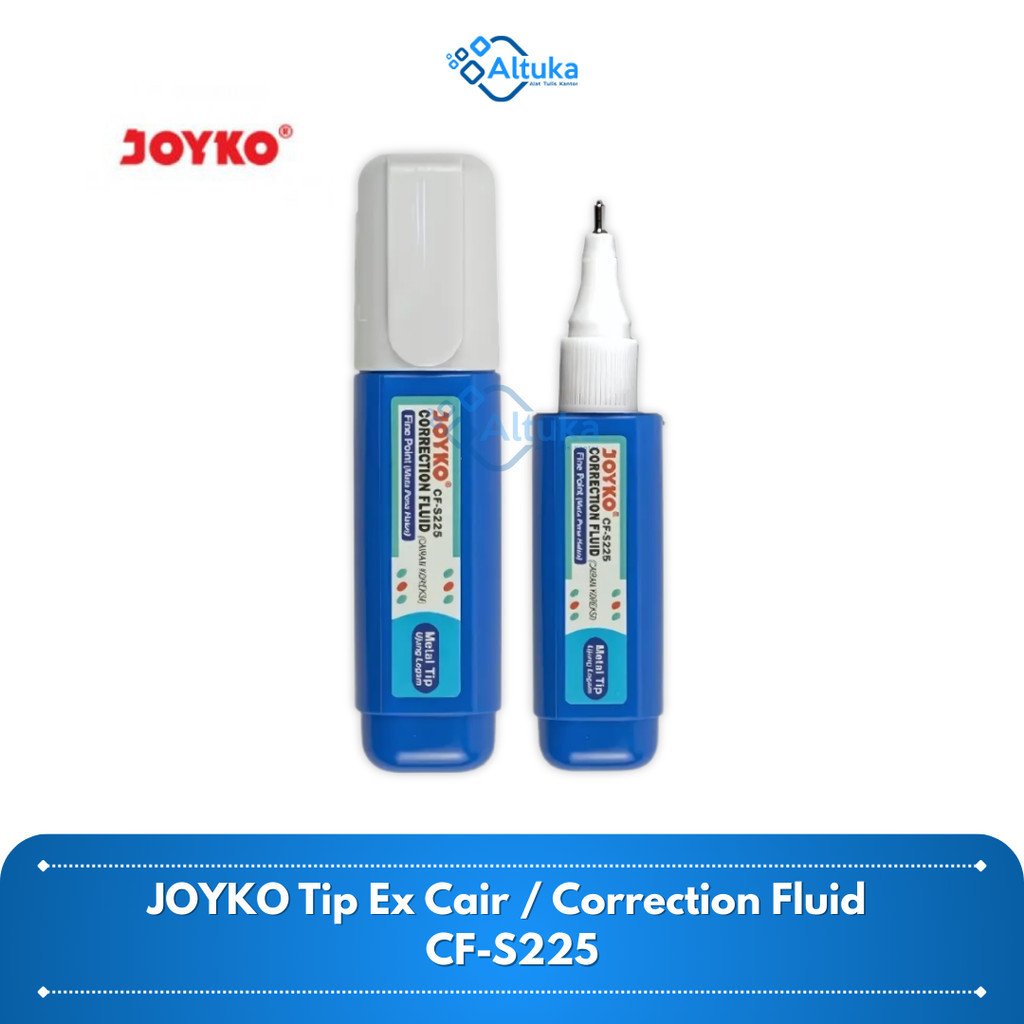 

JOYKO Correction Fluid / Tip Ex Cair / Cairan Koreksi Penghapus CF-S225