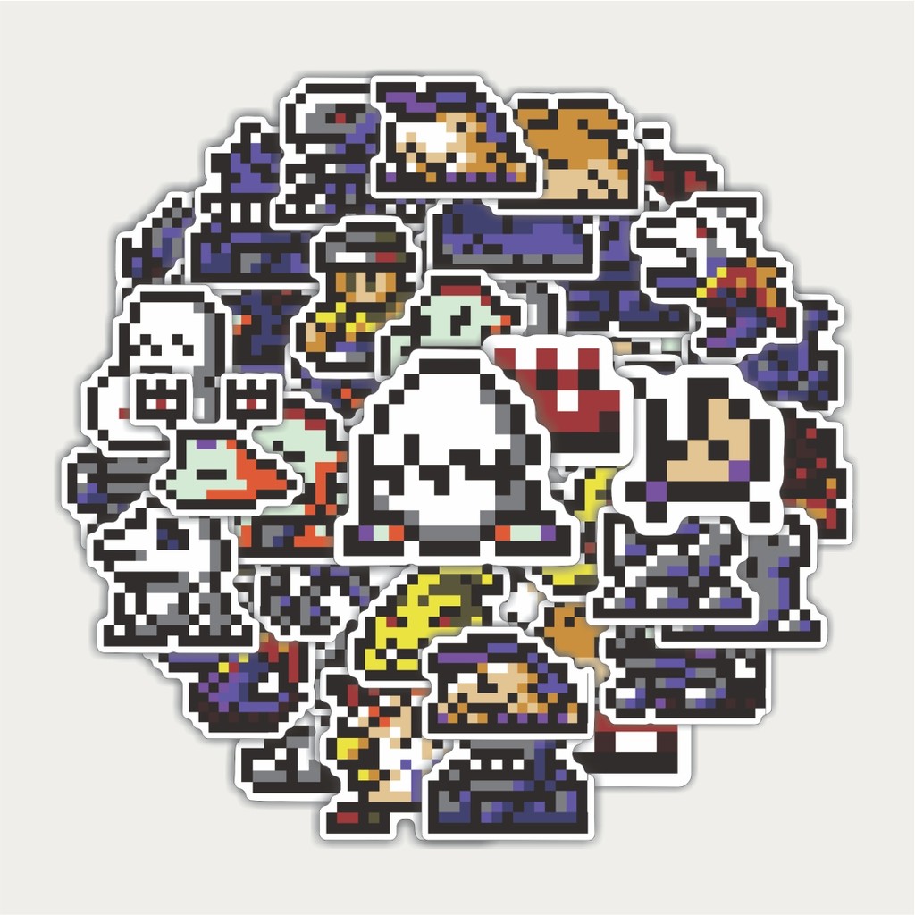 

Sticker Pack Stiker Pixel Digimon V54 | Sticker TUMBLR | Stiker LAPTOP KOPER HELM